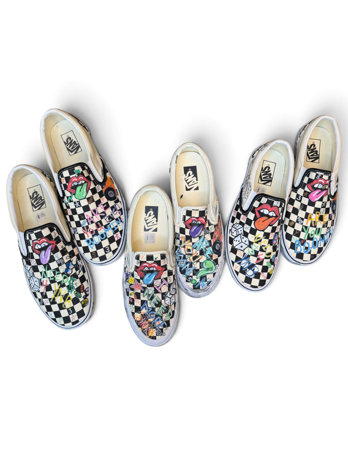 1 OF 1 SLIP ON VANS