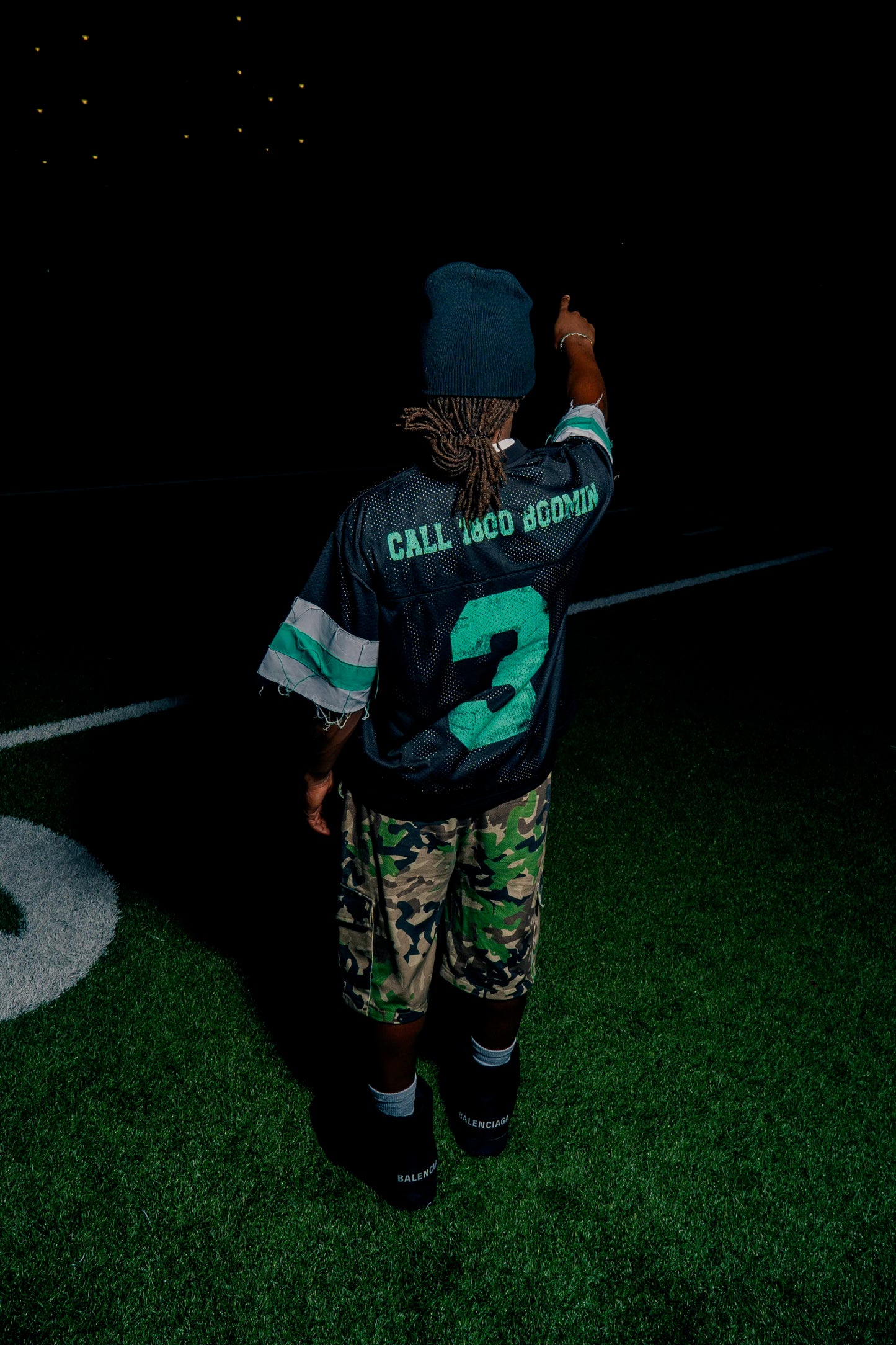 SKYAMI VINTAGE FOOTBALL JERSEY