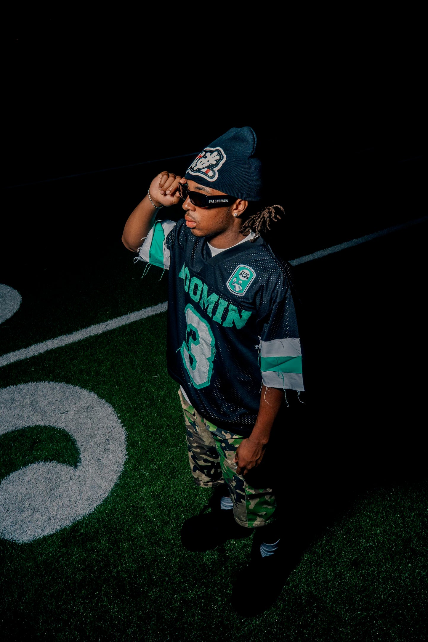 SKYAMI VINTAGE FOOTBALL JERSEY