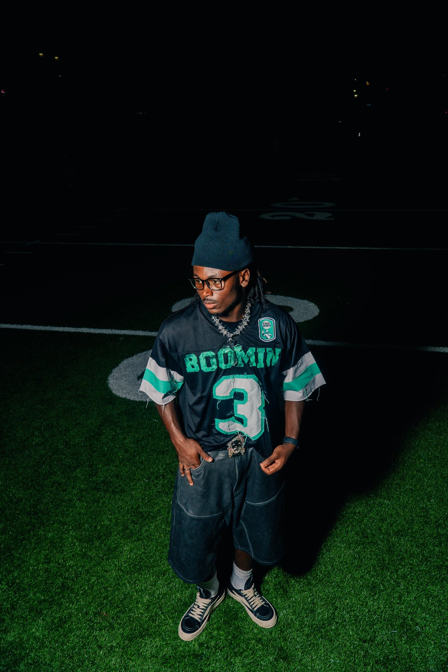SKYAMI VINTAGE FOOTBALL JERSEY