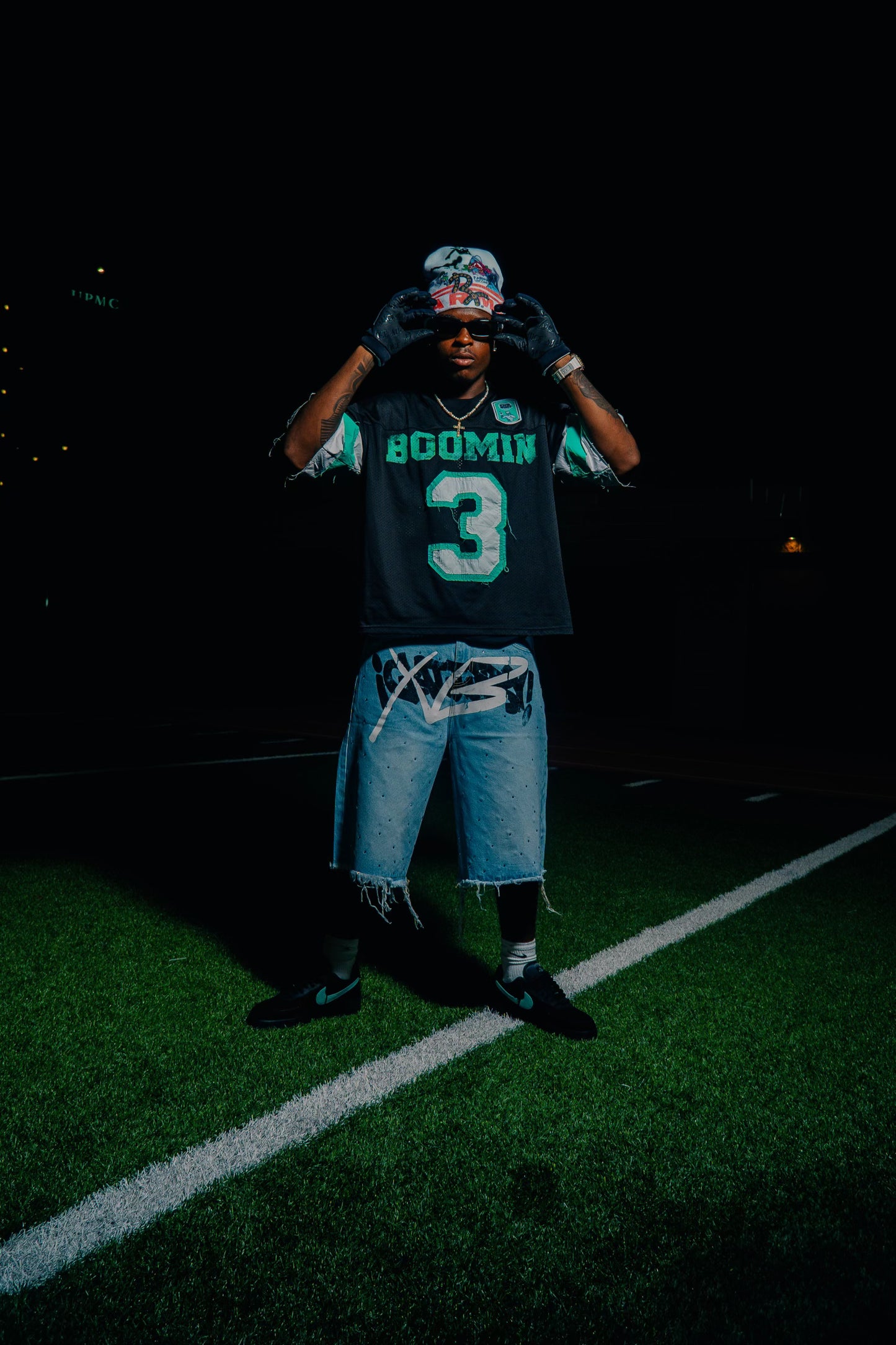 SKYAMI VINTAGE FOOTBALL JERSEY