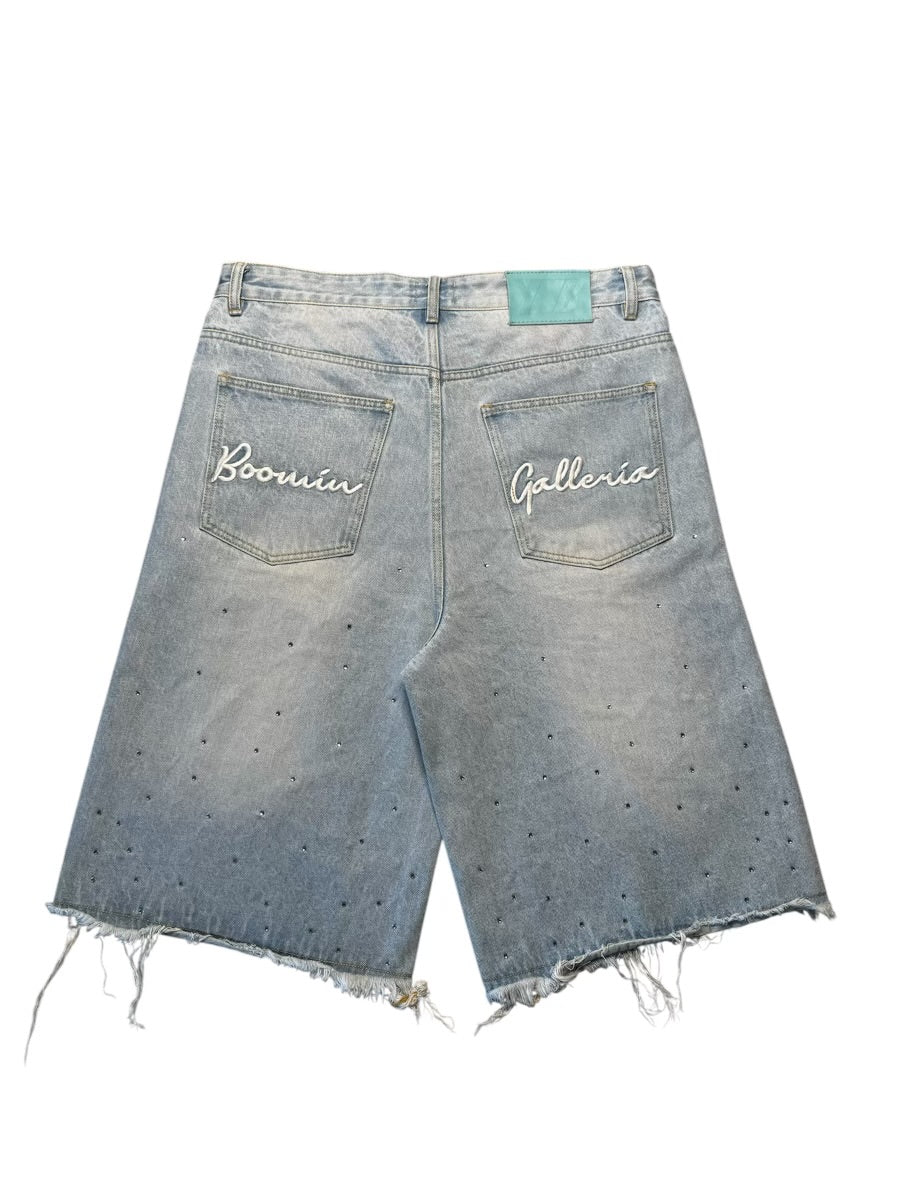 GRAFFITTI RHINESTONE JORTS