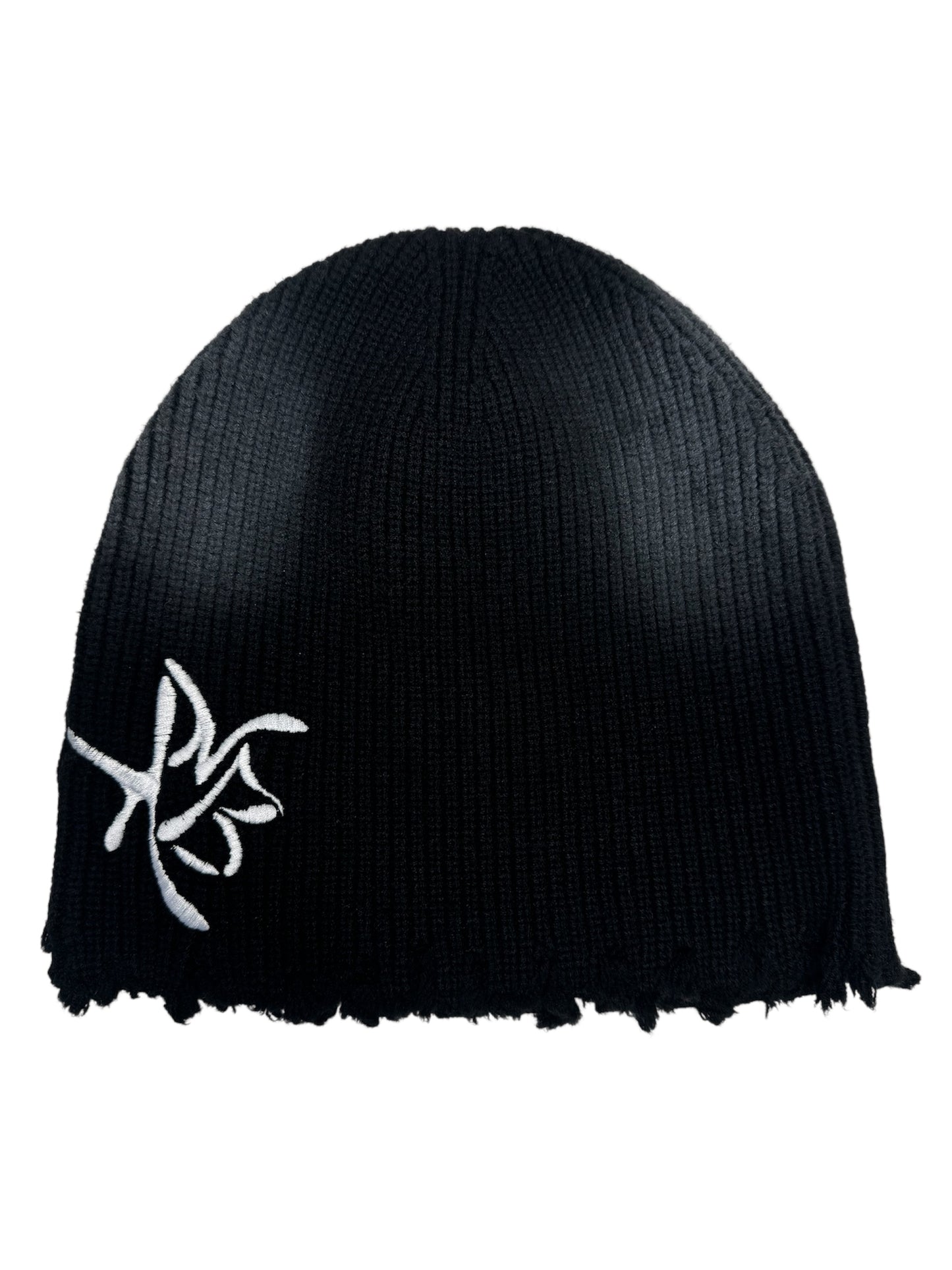 DISTRESSED THERMAL BEANIE