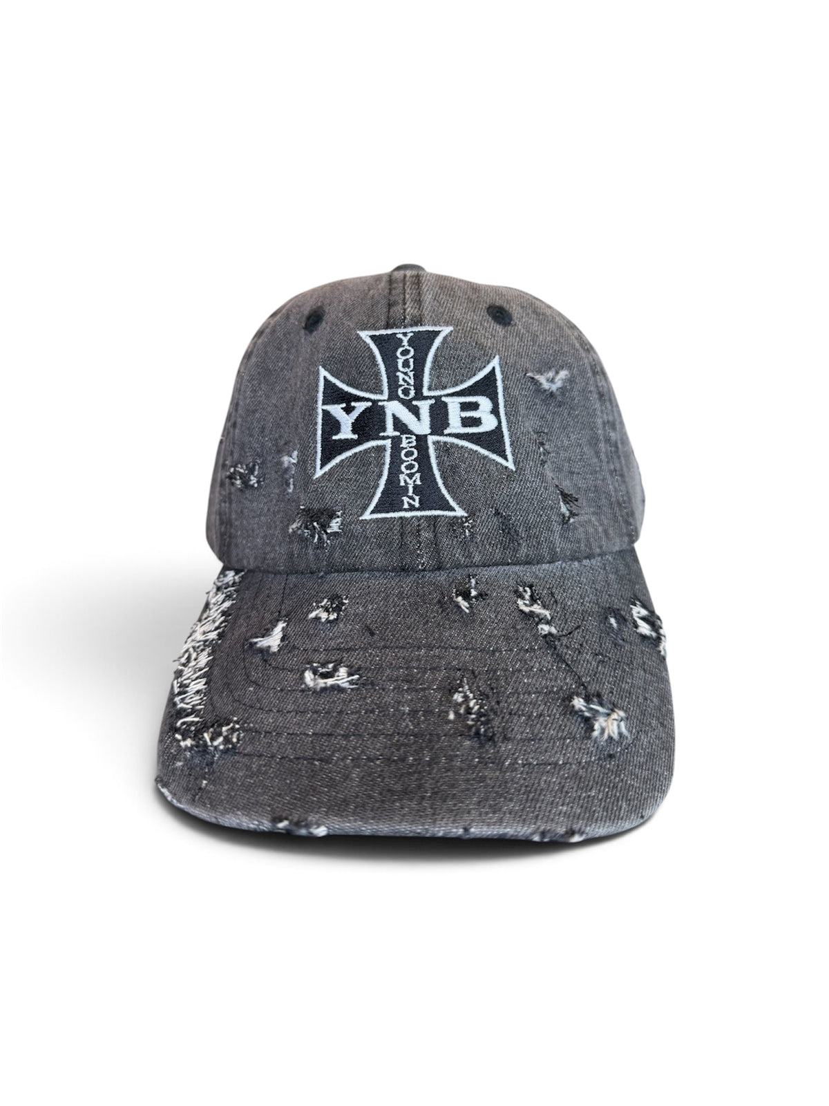 BOOMIN N YOUNG BLACK DENIM 7 PANEL